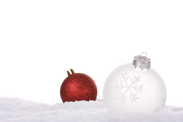 Image showing christmas white background