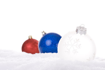 Image showing christmas white background