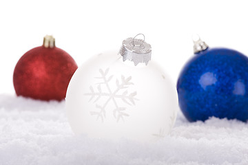 Image showing christmas white background