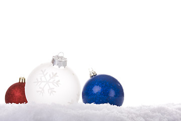 Image showing christmas white background