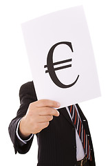Image showing Euro businessman