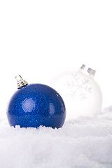 Image showing christmas white background