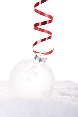 Image showing christmas white background