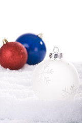 Image showing christmas white background