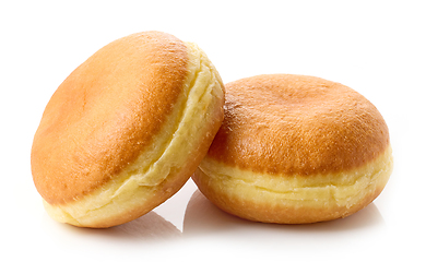 Image showing freshly baked jelly donuts