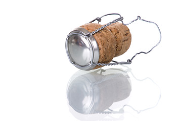 Image showing champagne cork