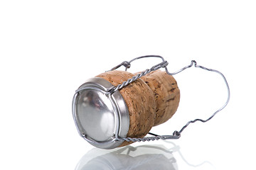 Image showing champagne cork