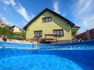 Image showing small home swimming pool