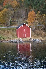 Image showing boat house