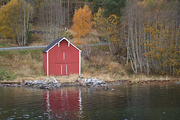 Image showing boat house
