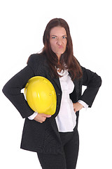 Image showing angry businesswoman 