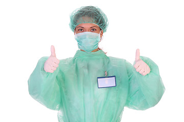 Image showing successful healthcare worker