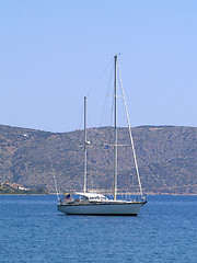 Image showing sailing yacht