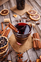 Image showing Hot mulled wine