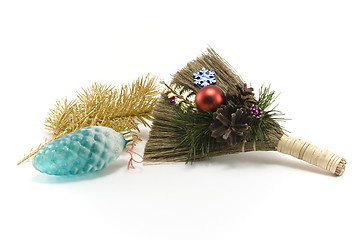 Image showing Cristmas besom 4