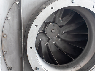 Image showing Detail of centrifugal fan