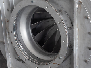 Image showing Detail of centrifugal fan