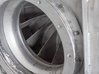 Image showing Detail of centrifugal fan