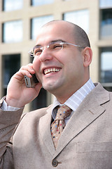 Image showing A businessman 