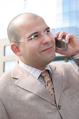 Image showing A businessman