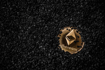 Image showing Crypto currency ethereum