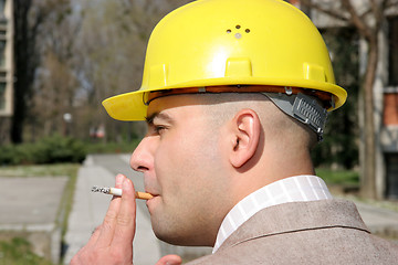 Image showing smoking