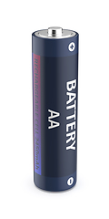 Image showing AA size rechargeable battery