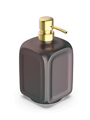 Image showing Luxury liquid soap bottle