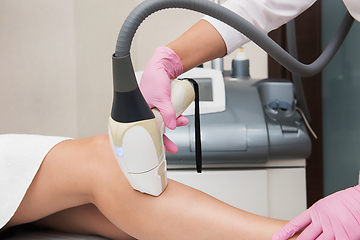 Image showing Hair removal procedure