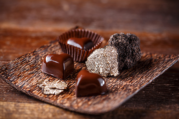 Image showing Chocolate praline