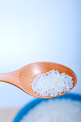 Image showing raw white rice