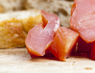 Image showing chicken food products close-up