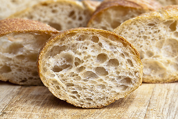 Image showing long fresh bread