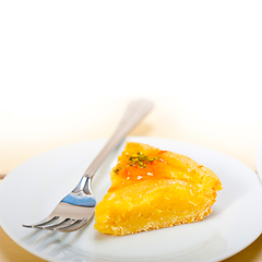 Image showing fresh pears pie dessert cake