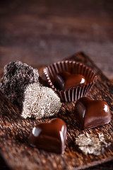 Image showing Chocolate praline