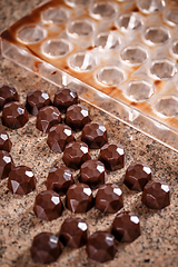 Image showing Homemade choclate praline