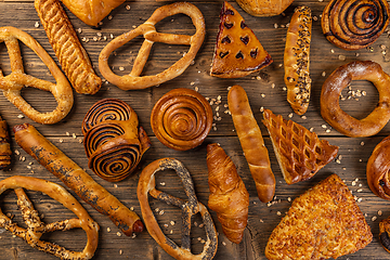 Image showing Fresh delicious bakery products