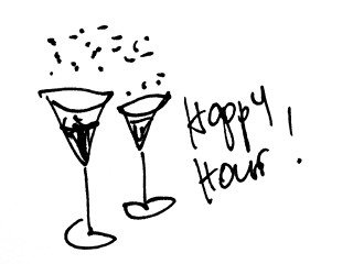 Image showing happy hour