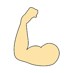 Image showing Icon Of Bicep