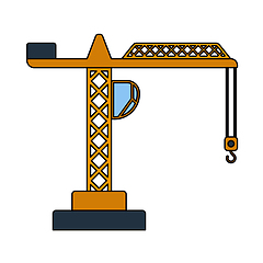 Image showing Icon Of Crane