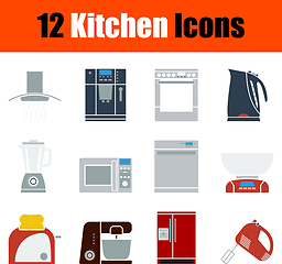 Image showing Kitchen Icon Set