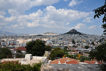 Image showing city view athens greece
