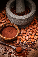 Image showing Cacao beans