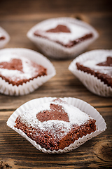 Image showing Chocolate brownies