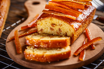 Image showing Delicious fruit loaves of bread