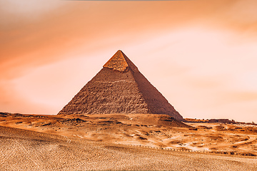 Image showing The Pyramid Of Khafre, Giza, Egypt