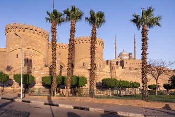 Image showing Mosque of Saladin Citadel, Salah El-Deen square, Cairo, Egypt