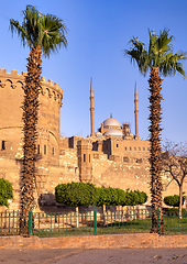 Image showing Mosque of Saladin Citadel, Salah El-Deen square, Cairo, Egypt