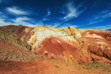 Image showing Valley of Mars landscapes