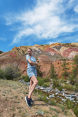 Image showing Valley of Mars landscapes